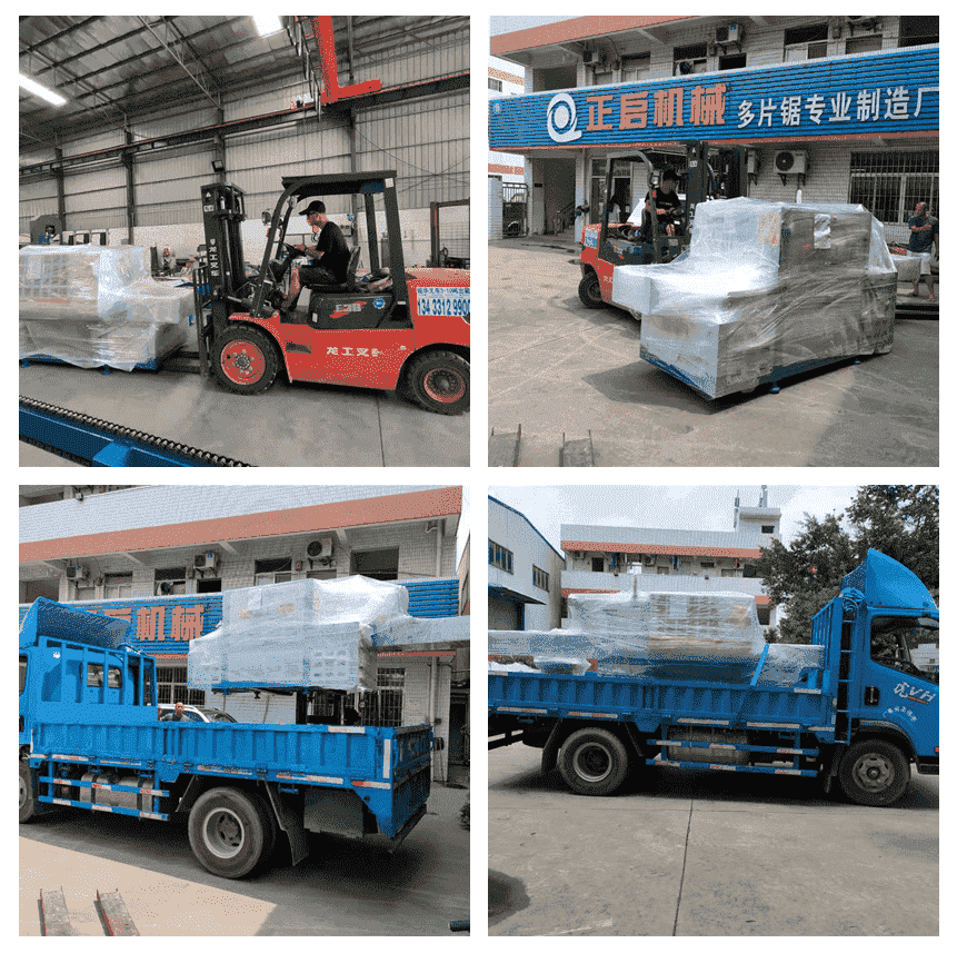 2021年7月10日發(fā)往云南普洱市-ZQ250型圓木多片鋸、自動(dòng)磨鋸