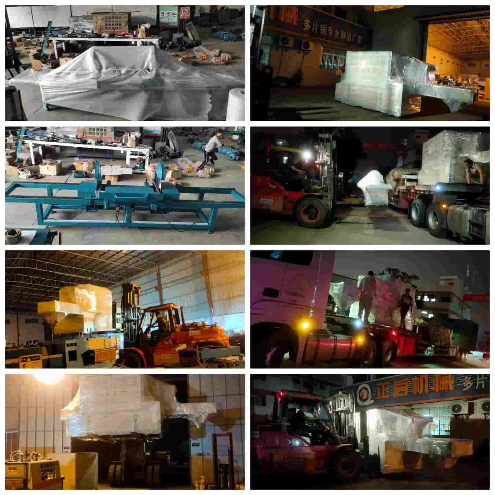 2021年發(fā)往新疆哈密市-ZQ500原木多片鋸、