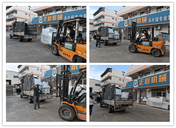 2020年 8月發(fā)往廣東省佛山市--ZQ80型方木多片鋸、自動(dòng)磨齒機(jī)