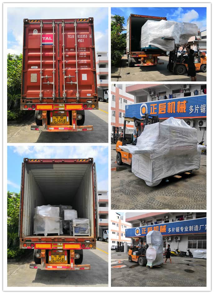 2019年7月發(fā)往厄瓜多爾--ZQ400型原木多片鋸、ZQ200型方木多