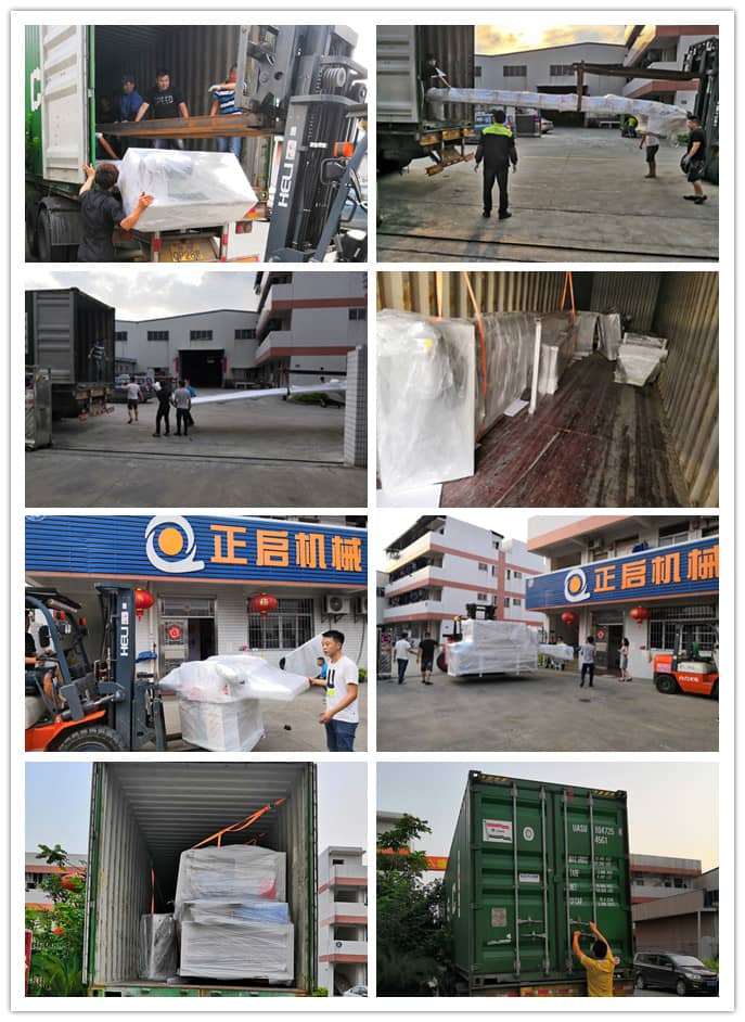 2019年4月發(fā)往美國--ZQ350型原木多片鋸、清邊機、輸送架
