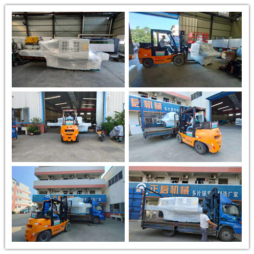 2021年7月24日發(fā)往順德區(qū)倫教熹涌裕成-ZQ300型圓木多片鋸、