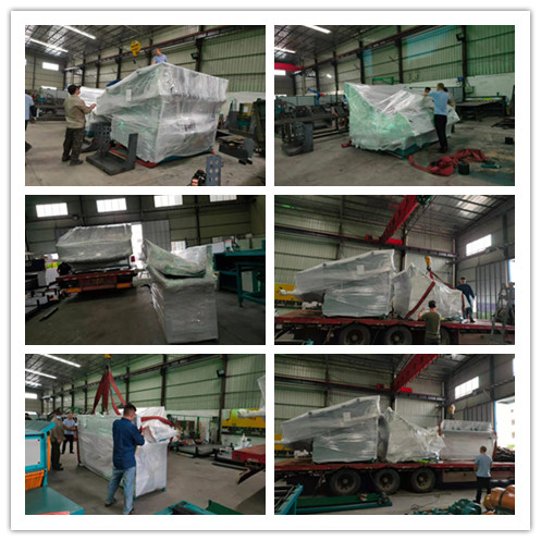 2021年8月9日發(fā)往山西省運(yùn)城市-ZQ350型圓木多片斷料鋸、放料