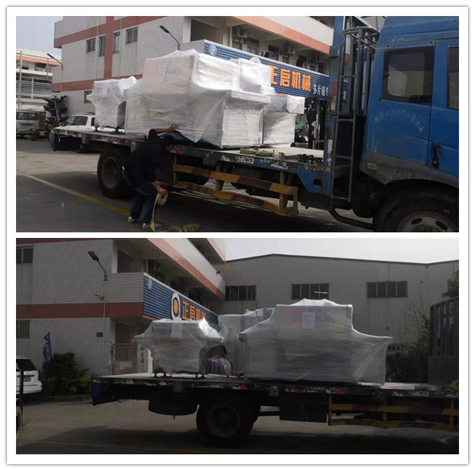 2020年1月發(fā)往廣東省東莞--ZQ300型原木多片鋸、ZQ100型方木