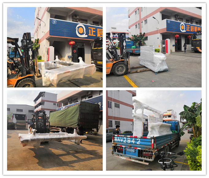 2019年3月發(fā)往滿洲里--原木堆料架、原木自動翻料進料架