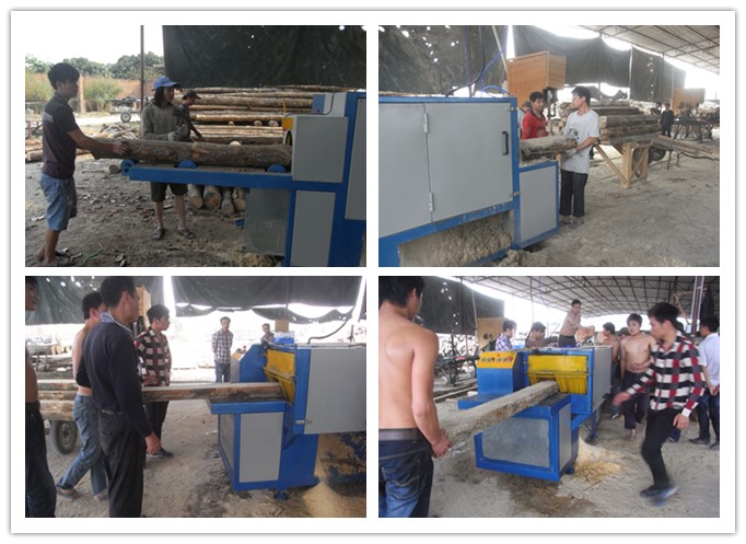 廣州花都 --原木、方木多片鋸工作圖