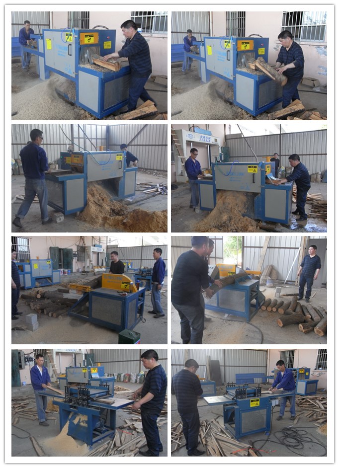 四川-截?cái)鄼C(jī)、清邊機(jī)、原木、方木多片鋸加工圖