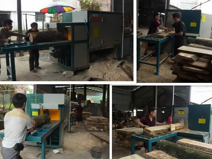 原木多片鋸350機 湖南邵陽市現(xiàn)場加工