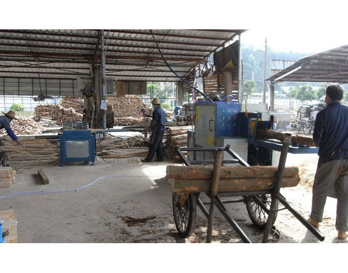 廣東-中山市-圓木多片鋸加工現(xiàn)場1