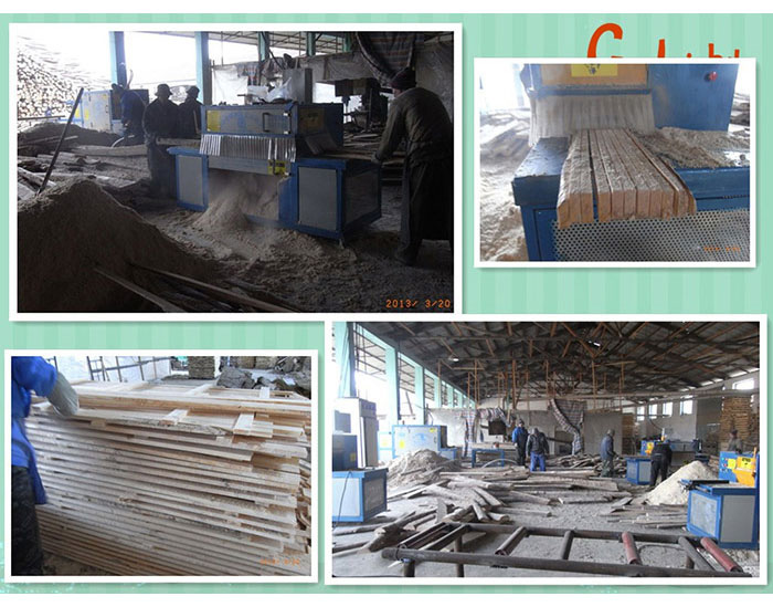 吉林梅河口-方木70高多片鋸加工現(xiàn)場(chǎng)