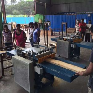 清邊鋸在斯里蘭卡客戶現(xiàn)場